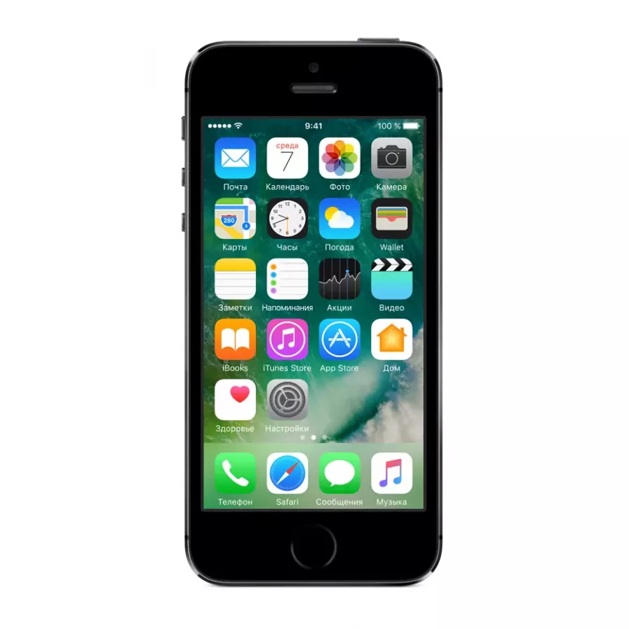 Купить Apple iPhone 5s (6 mini) 16ГБ (Space Gray) Как новый в Сочи. Вид 1