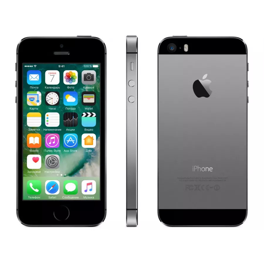 Купить Apple iPhone 5s (6 mini) 16ГБ (Space Gray) Как новый в Сочи. Вид 2