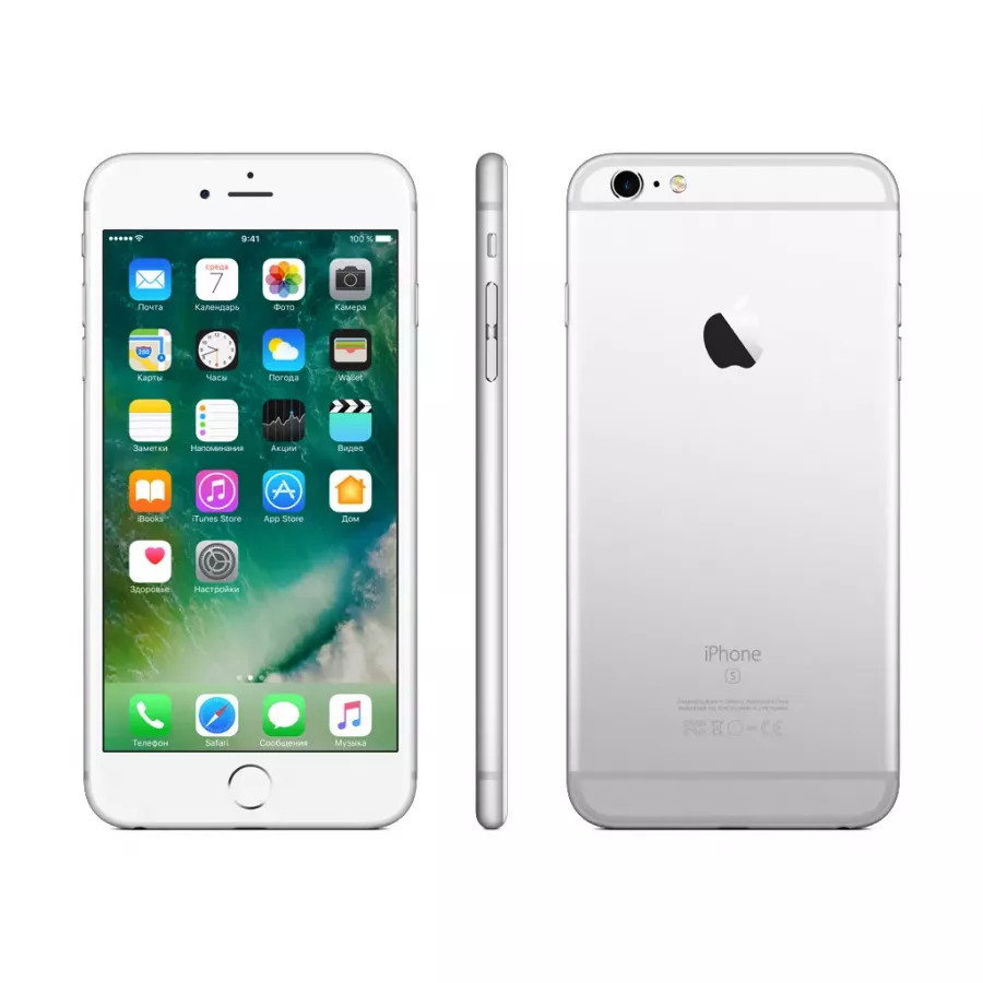 Купить Apple iPhone 6s Plus 32ГБ Silver в Сочи. Вид 2