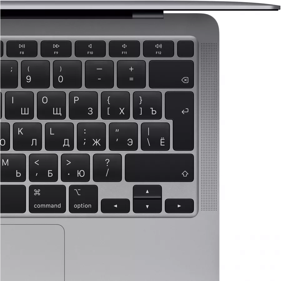 Apple MacBook Air 13" 2020 (M1-8, 8ГБ, 512ГБ SSD) "Серый космос". Вид 3