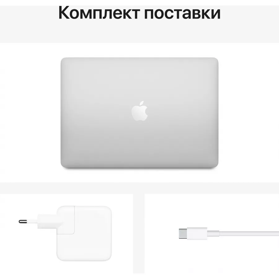Apple MacBook Air 13" 2020 (M1-7, 8ГБ, 256ГБ SSD) Серебристый. Вид 6