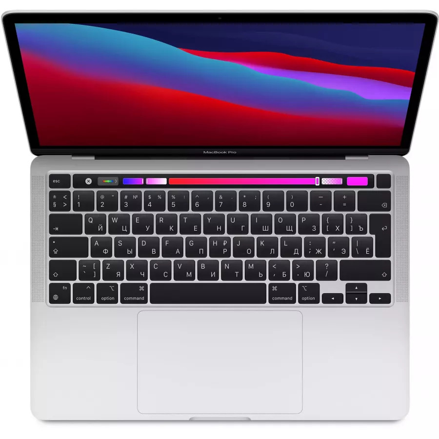 Купить Apple MacBook Pro 13" 2021 (M1, 16ГБ, 512ГБ SSD) Серебристый в Сочи. Вид 2