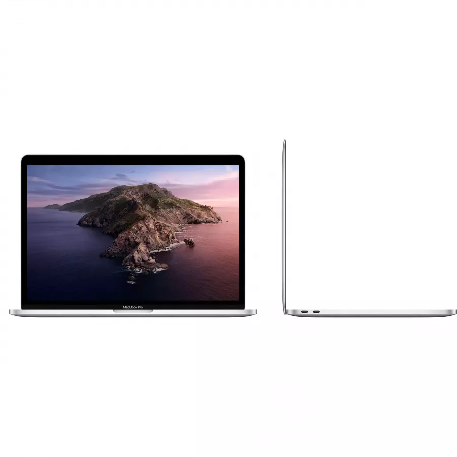 Apple MacBook Pro 13 (i5 1.4, 8ГБ, Iris Plus Graphics 645, SSD 256ГБ) Серебристый. Вид 2