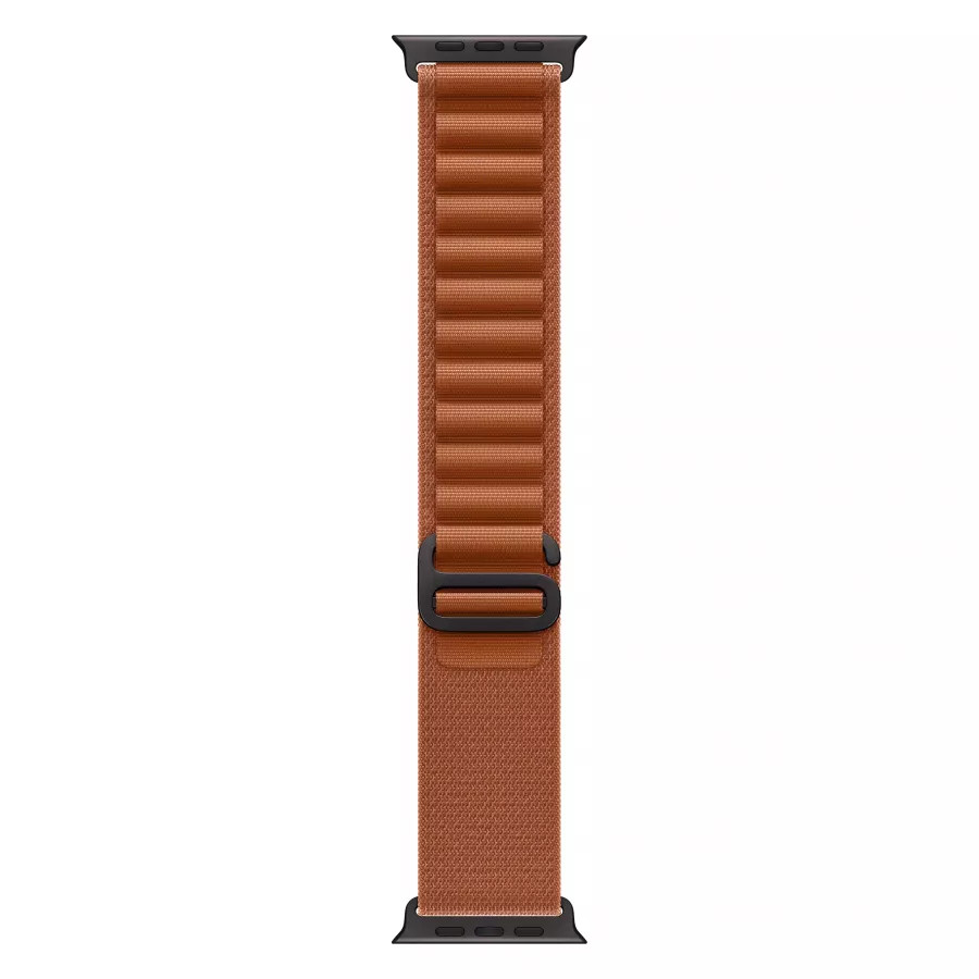 Купить Apple Watch Ultra 3 (2025), 49мм, корпус из титана черного цвета, ремешок Alpine Loop Terra Cotta, S (130-160мм) в Сочи Купить Apple Watch Ultra 3 (2025), 49мм, корпус из титана черного цвета, ремешок Alpine Loop Terra Cotta, S (130-160мм) в Сочи. Вид 3
