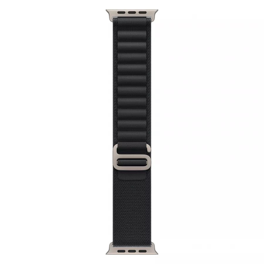 Купить Apple Watch Ultra 3 (2025), 49мм, корпус из титана натурального цвета, ремешок Alpine Loop Black, L (165-210мм) в Сочи Купить Apple Watch Ultra 3 (2025), 49мм, корпус из титана натурального цвета, ремешок Alpine Loop Black, L (165-210мм) в Сочи. Вид 3