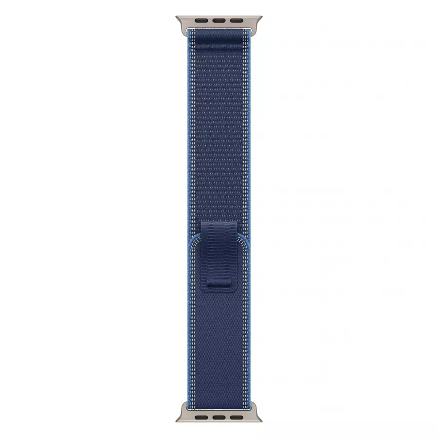 Купить Apple Watch Ultra 3 (2025), 49мм, корпус из титана натурального цвета, ремешок Trail Loop Blue/Bright Blue, S/M (130-180мм) в Сочи Купить Apple Watch Ultra 3 (2025), 49мм, корпус из титана натурального цвета, ремешок Trail Loop Blue/Bright Blue, S/M (130-180мм) в Сочи. Вид 3