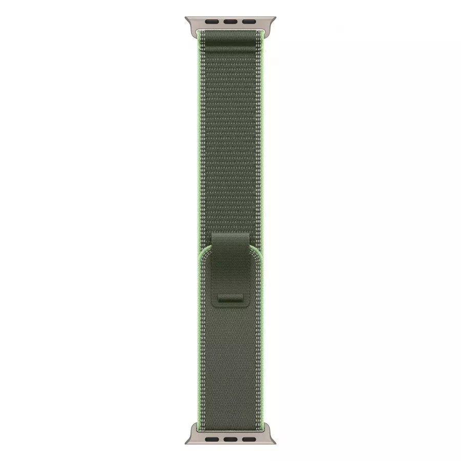 Купить Apple Watch Ultra 3 (2025), 49мм, корпус из титана натурального цвета, ремешок Trail Loop Green/Neon, M/L (145-220мм) в Сочи Купить Apple Watch Ultra 3 (2025), 49мм, корпус из титана натурального цвета, ремешок Trail Loop Green/Neon, M/L (145-220мм) в Сочи. Вид 3
