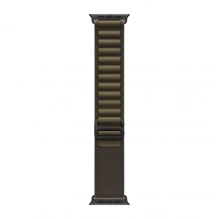 Купить Apple Watch Ultra 4 (2026), 49мм, корпус из титана черного цвета, ремешок Alpine Loop Dark Olive, M (145-190мм) в Сочи. Вид 3