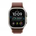 Купить Apple Watch Ultra 4 (2026), 49мм, корпус из титана натурального цвета, ремешок Alpine Loop Burgundy, L (165-210мм) в Сочи. Вид 2