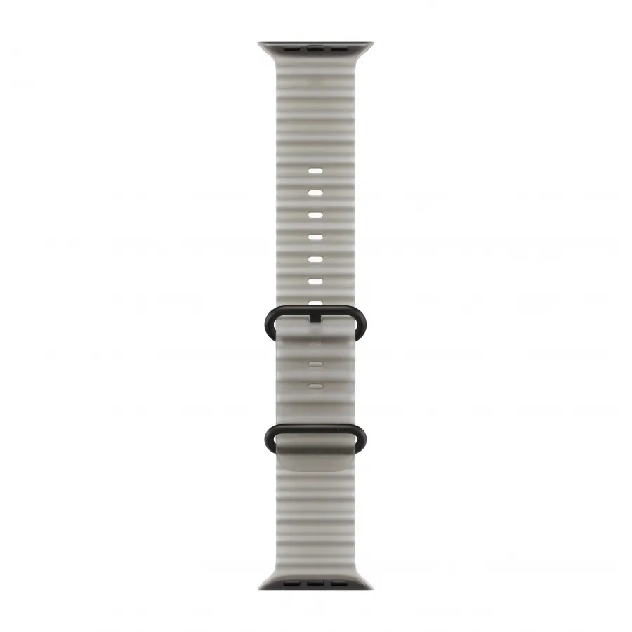 Купить Apple Watch Ultra 4 (2026), 49мм, корпус из титана черного цвета, ремешок Ocean Translucent Gray в Сочи. Вид 3