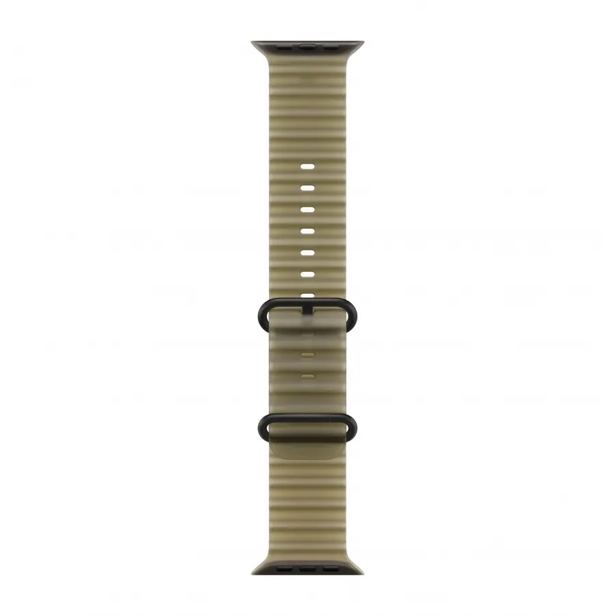 Купить Apple Watch Ultra 4 (2026), 49мм, корпус из титана черного цвета, ремешок Ocean Translucent Kelp в Сочи. Вид 3