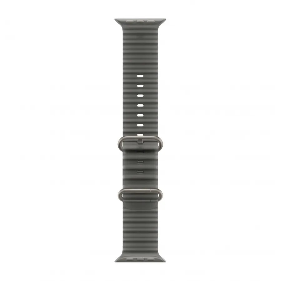 Купить Apple Watch Ultra 4 (2026), 49мм, корпус из титана натурального цвета, ремешок Ocean Translucent Black в Сочи. Вид 3