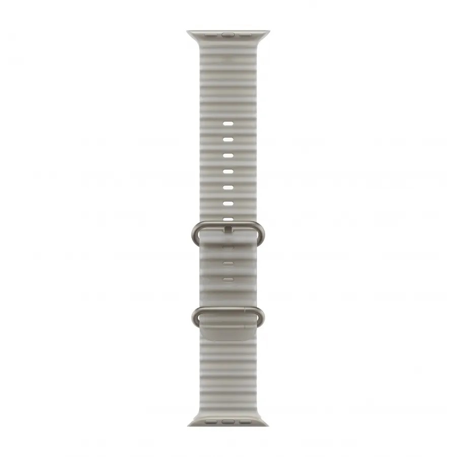 Купить Apple Watch Ultra 4 (2026), 49мм, корпус из титана натурального цвета, ремешок Ocean Translucent Gray в Сочи. Вид 3