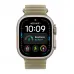Купить Apple Watch Ultra 4 (2026), 49мм, корпус из титана натурального цвета, ремешок Ocean Translucent Kelp в Сочи. Вид 2