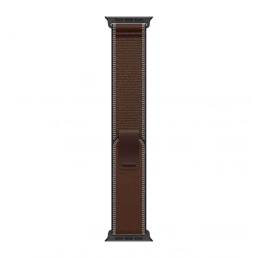 Купить Apple Watch Ultra 4 (2026), 49мм, корпус из титана черного цвета, ремешок Trail Loop Dark Umber, S/M (130-180мм) в Сочи. Вид 3
