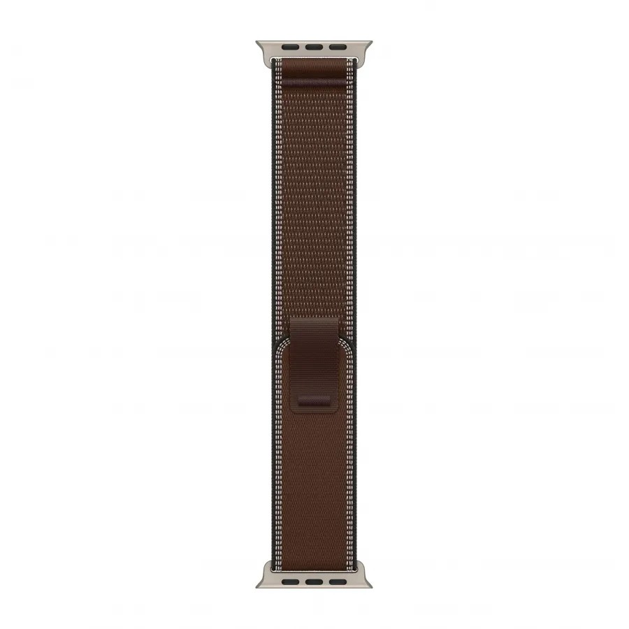 Купить Apple Watch Ultra 4 (2026), 49мм, корпус из титана натурального цвета, ремешок Trail Loop Dark Umber, S/M (130-180мм) в Сочи. Вид 3
