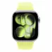 Купить Apple Watch Series 11 42mm, серебристый алюминий, спортивный ремешок цвета «Neon Yellow», S/M (130-180мм) в Сочи. Вид 2