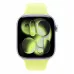 Купить Apple Watch Series 11 46mm, серебристый алюминий, спортивный ремешок цвета «Neon Yellow», M/L (160-210мм) в Сочи. Вид 2