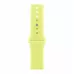 Купить Apple Watch Series 11 46mm, серебристый алюминий, спортивный ремешок цвета «Neon Yellow», M/L (160-210мм) в Сочи. Вид 3