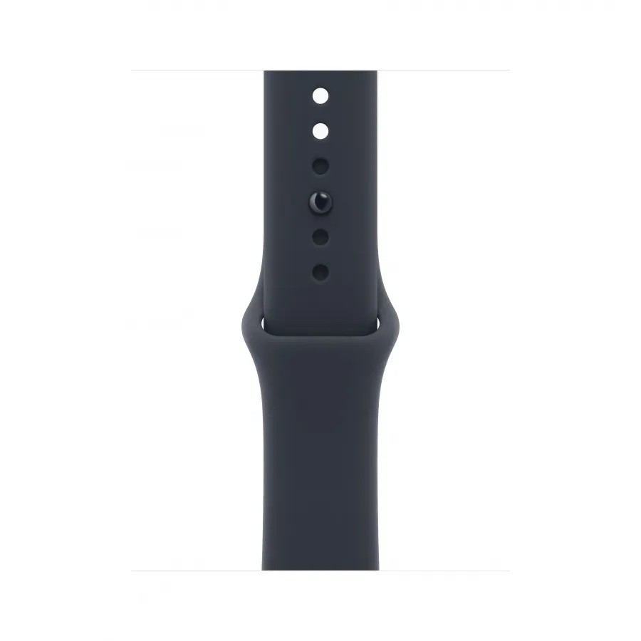Купить Apple Watch Series 12 42mm, керамика «Night Blue», спортивный ремешок цвета «Navy Blue», M/L (150-200мм) в Сочи. Вид 3