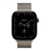 Купить Apple Watch Series 12 42mm, натуральный титан, стальной миланский сетчатый браслет цвета «Natural» в Сочи. Вид 2