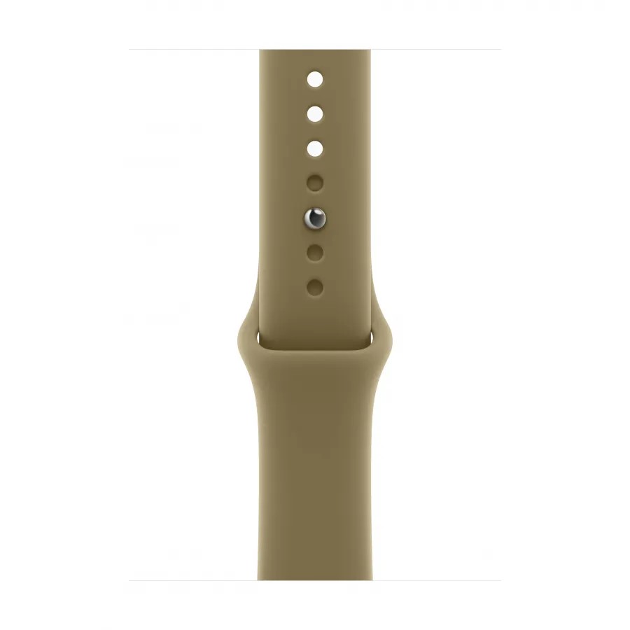 Купить Apple Watch Series 12 46mm, алюминий «Dark Bronze», спортивный ремешок цвета «Olive», M/L (160-210мм) в Сочи. Вид 3