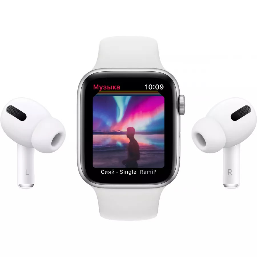 Купить Apple Watch Series 6 40mm, алюминий цвета (PRODUCT)RED, спортивный ремешок красного цвета в Сочи. Вид 8