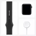 Apple Watch Series 6 40mm, алюминий цвета «серый космос», спортивный ремешок черного цвета. Вид 7