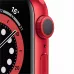 Купить Apple Watch Series 6 40mm, алюминий цвета (PRODUCT)RED, спортивный ремешок красного цвета в Сочи. Вид 2