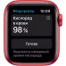 Купить Apple Watch Series 6 40mm, алюминий цвета (PRODUCT)RED, спортивный ремешок красного цвета в Сочи. Вид 3