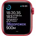 Купить Apple Watch Series 6 40mm, алюминий цвета (PRODUCT)RED, спортивный ремешок красного цвета в Сочи. Вид 4