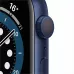 Купить Apple Watch Series 6 44mm, алюминий синего цвета, спортивный ремешок темно-синего цвета в Сочи. Вид 2