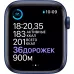 Купить Apple Watch Series 6 44mm, алюминий синего цвета, спортивный ремешок темно-синего цвета в Сочи. Вид 4