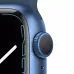 Купить Apple Watch Series 7 41mm, алюминий синего цвета, спортивный ремешок цвета «синий омут» в Сочи. Вид 3