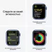 Купить Apple Watch Series 7 41mm, алюминий синего цвета, спортивный ремешок цвета «синий омут» в Сочи. Вид 6