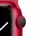 Apple Watch Series 7 41mm, алюминий красного цвета, спортивный ремешок (PRODUCT)RED. Вид 3