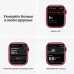 Купить Apple Watch Series 7 41mm, алюминий красного цвета, спортивный ремешок (PRODUCT)RED в Сочи. Вид 5