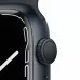 Apple Watch Series 7 45mm, алюминий «тёмная ночь», спортивный ремешок цвета «тёмная ночь». Вид 3