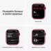 Купить Apple Watch Series 7 45mm, алюминий красного цвета, спортивный ремешок (PRODUCT)RED в Сочи. Вид 5