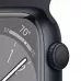 Купить Apple Watch Series 8 41mm, алюминий «тёмная ночь», спортивный ремешок цвета «тёмная ночь» M-L в Сочи. Вид 3