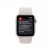Apple Watch SE 2022 40mm, алюминий цвета «сияющая звезда», спортивный ремешок цвета «сияющая звезда». Вид 4