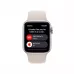 Apple Watch SE 2022 40mm, алюминий цвета «сияющая звезда», спортивный ремешок цвета «сияющая звезда». Вид 5