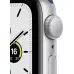 Apple Watch SE 40mm, серебристый алюминий, спортивный ремешок цвета «синий омут». Вид 2