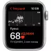 Apple Watch SE 40mm, серебристый алюминий, спортивный ремешок цвета «синий омут». Вид 4