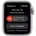 Apple Watch SE 40mm, серебристый алюминий, спортивный ремешок цвета «синий омут». Вид 5