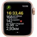 Apple Watch SE 40mm, алюминий золотого цвета, спортивный ремешок цвета «сияющая звезда». Вид 3