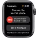 Apple Watch SE 44mm, алюминий «серый космос», спортивный ремешок цвета «тёмная ночь». Вид 5