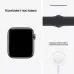 Apple Watch SE 44mm, алюминий «серый космос», спортивный ремешок цвета «тёмная ночь». Вид 8