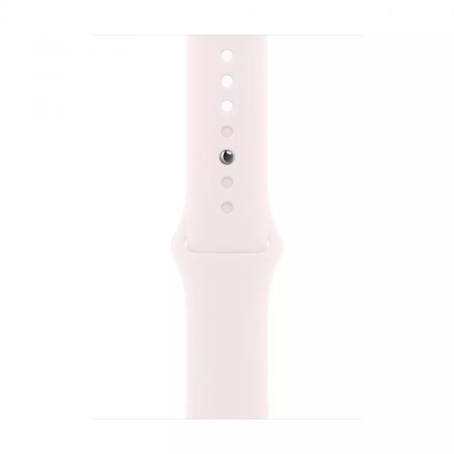 Купить Apple Watch SE 3 (2025) 44mm, алюминий Starlight, спортивный ремешок Light Blush, S/M (140-190мм) в Сочи. Вид 3