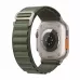 Купить Apple Watch Ultra GPS, 49мм, корпус из титана, ремешок Alpine зеленого цвета, M в Сочи. Вид 3